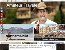 Tablet Screenshot of amateurtraveler.com