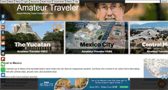 Desktop Screenshot of mexico.amateurtraveler.com