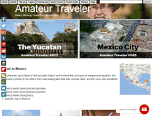Tablet Screenshot of mexico.amateurtraveler.com