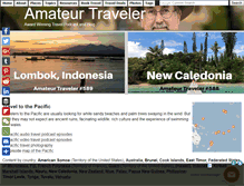 Tablet Screenshot of pacific.amateurtraveler.com