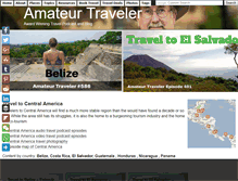 Tablet Screenshot of centralamerica.amateurtraveler.com