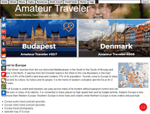 Tablet Screenshot of europe.amateurtraveler.com